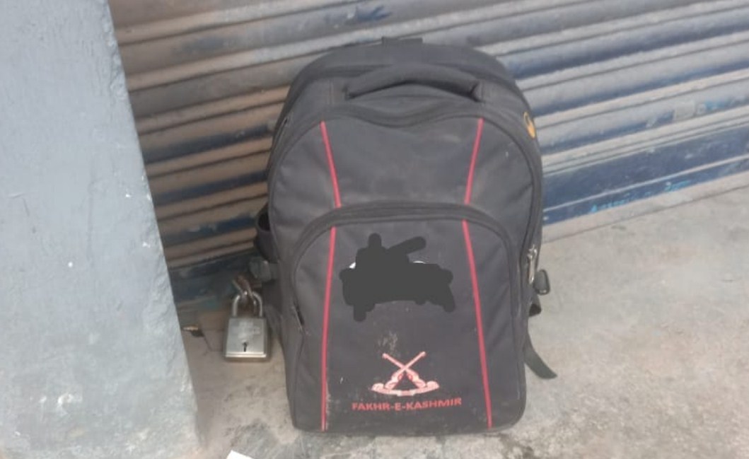 Bag with ‘Fakhr-e-Kashmir’ logo creates panic in Mendhar