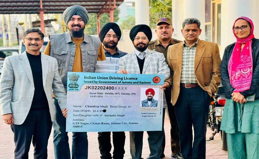 Ace para Int'l Taekwondo Player of Jammu gets Driving License
