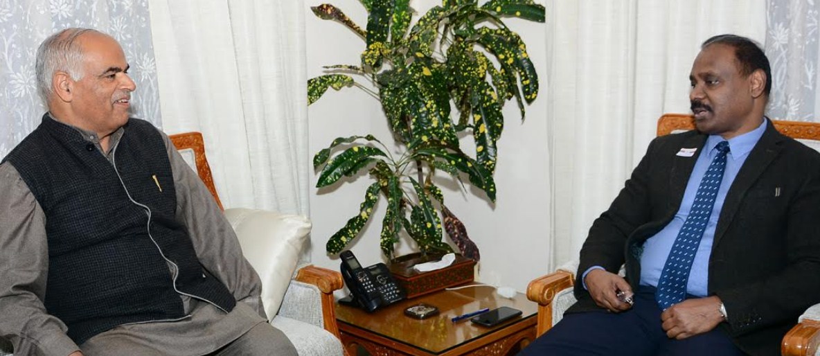 Ashok Koul calls on Lt. Governor