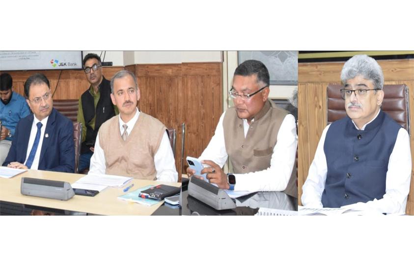 Chief Secretary reviews financial inclusion measures in J&K