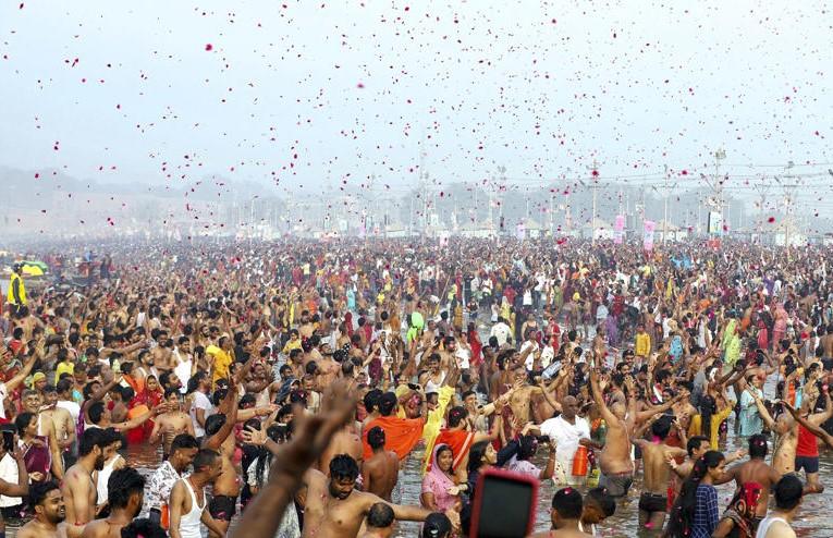 Mahakumbh: Over 66.21 crore devotees took a holy dip in 45 days, tweets CM Yogi Adityanath