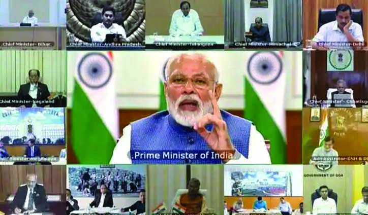 Ensure use of mask, people follow social distancing to curb COVID-19: PM Narendra Modi to CMs
