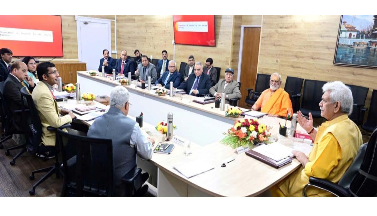 Lieutenant Governor chairs 74th Meeting of Shri Mata Vaishno Devi Shrine Board