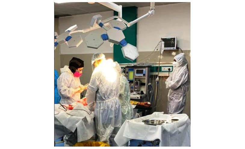 First Caesarian Surgery on Covid-positive Mother performed at MCH Gandhinagar