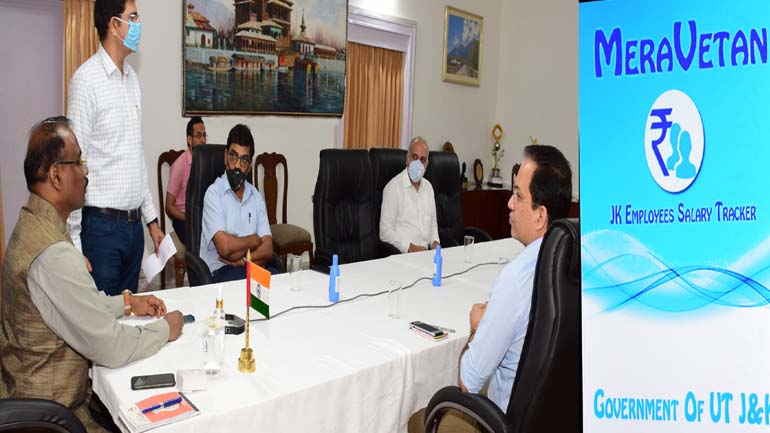 Lt Governor launches MeraVetan App,  Mobile app to provide salary related information to Employees