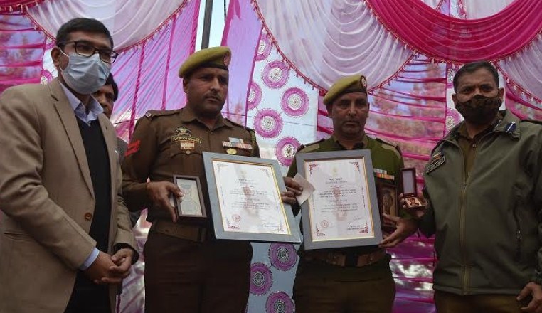 2 personnel of Poonch police conferred with Jeevan Raksha Padak award by MHA