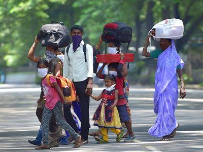 Facilitate movement of stranded migrants, ensure they don't have to walk: Home Secretary to States