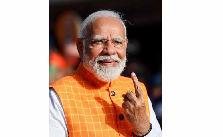 PM Modi casts vote in Ahmedabad, says India’s Election process example for World Democracies