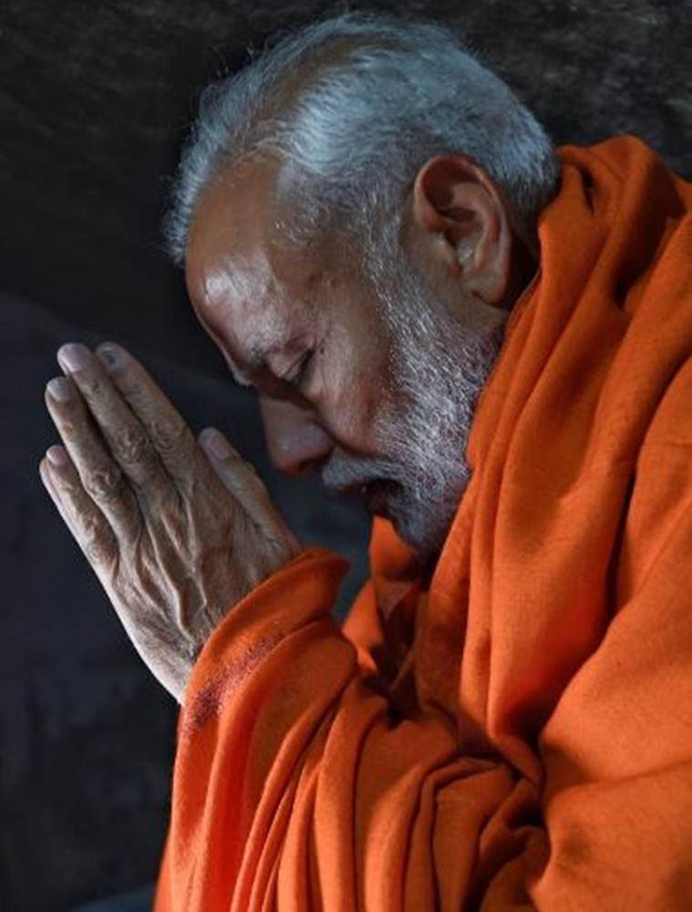 PM Modi visits Kedarnath; to meditate till Sunday Morning 