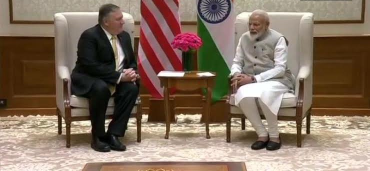 Pompeo meets PM Modi, S Jaishankar, discusses key strategic issues 