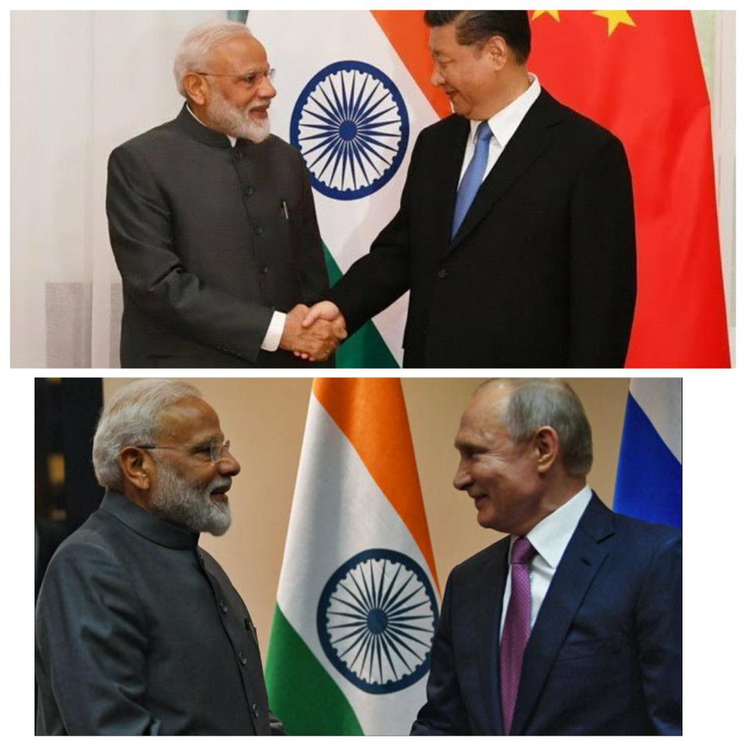 PM Modi meets Chinese Premier Xi, Russian President Putin at Krygyztan