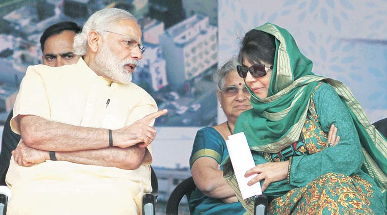 PM Modi admits that Alliance with PDP was 'Mahamilavat' so it could not last long, says hitting and not healing touch for terrorists