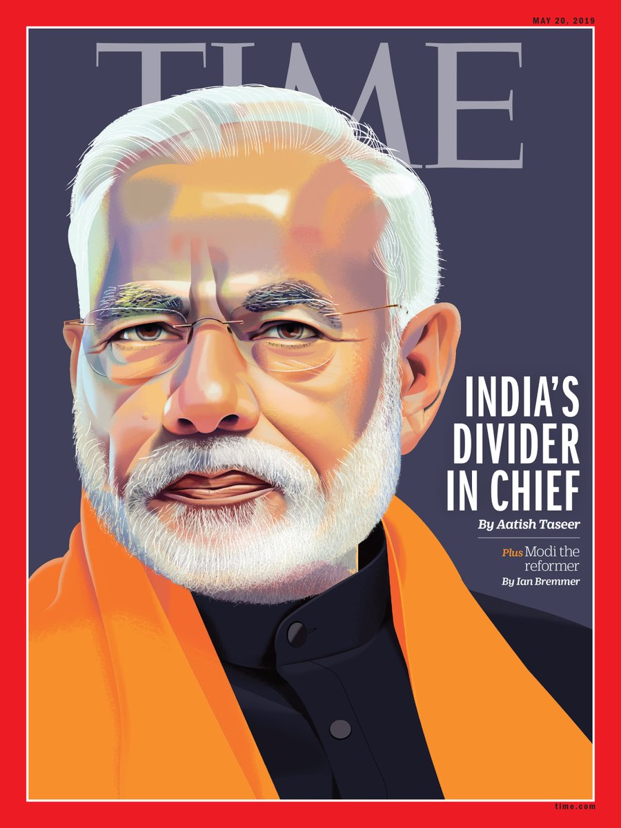 TIME Magazine puts Modi on cover page, calls him Divider-in-Chief 