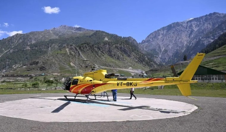 Online helicopter booking for Amarnath Yatra to start from June 1