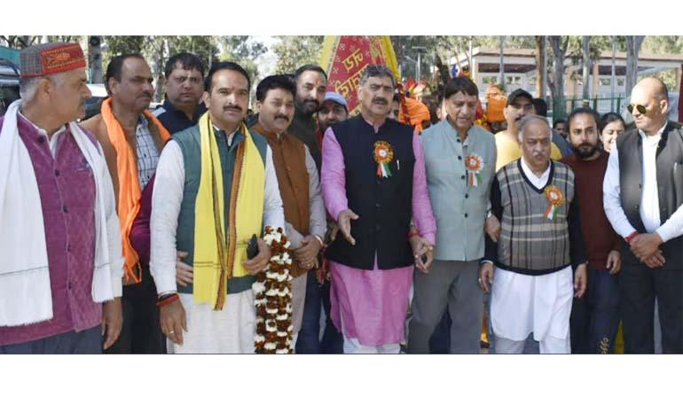 MP Jugal Kishore initiates Parikrama Yatra at Katra