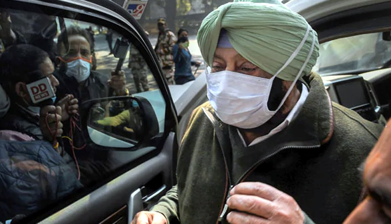 "Nation's Security": Amarinder Singh Urges Amit Shah To Solve Farmer Row
