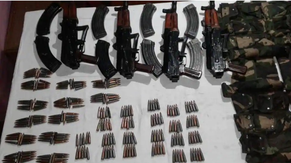 Huge recovery of arms and ammunition in J&K proof of Pakistan-sponsored terrorism