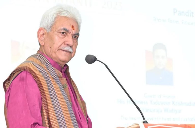 Hon'ble Prime Minister Shri Narendra Modi has fulfilled the dream of Mahamana: LG Sinha