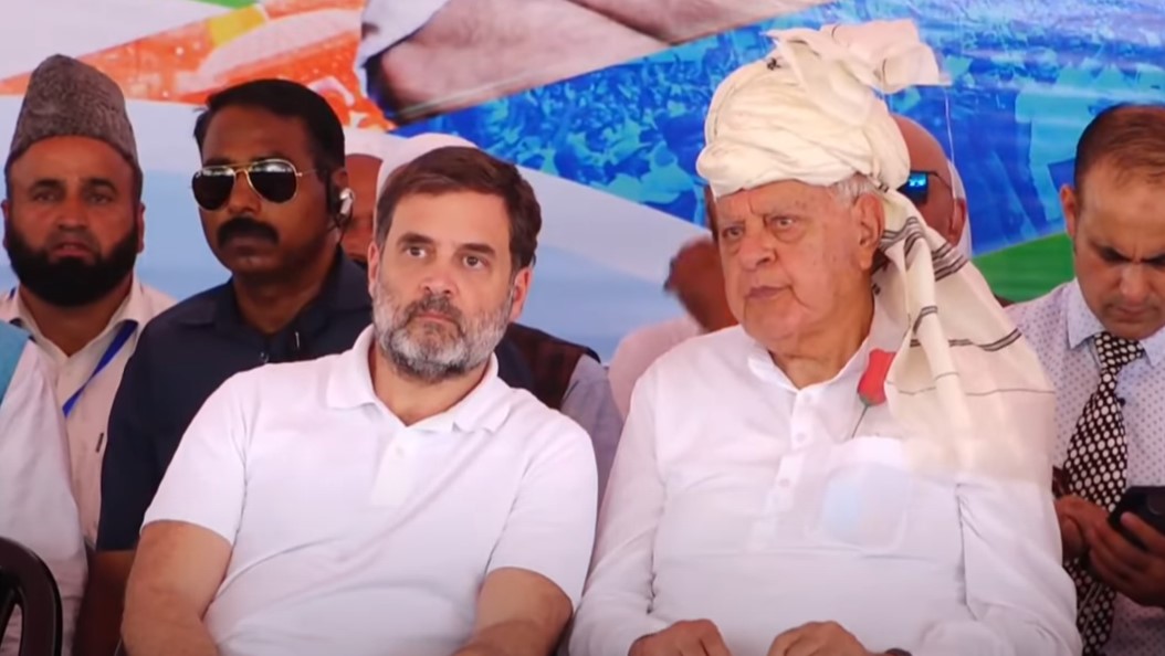 ‘J&K is ruled by outsiders’: Rahul Gandhi vows to restore statehood if Congress wins