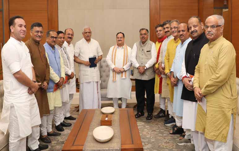 Amit Shah chairs Jammu and Kashmir BJP Core Group meeting