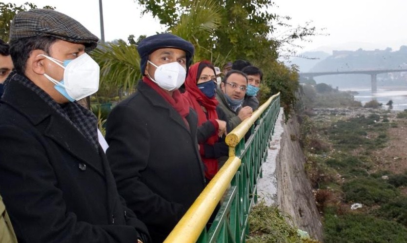 Principal Secretary to Lt Governor Nitishwar Kumar conducts whirlwind tour of Jammu city