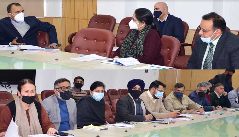 Principal Secretary to LG, Nitishwar Kumar chairs weekly review meeting