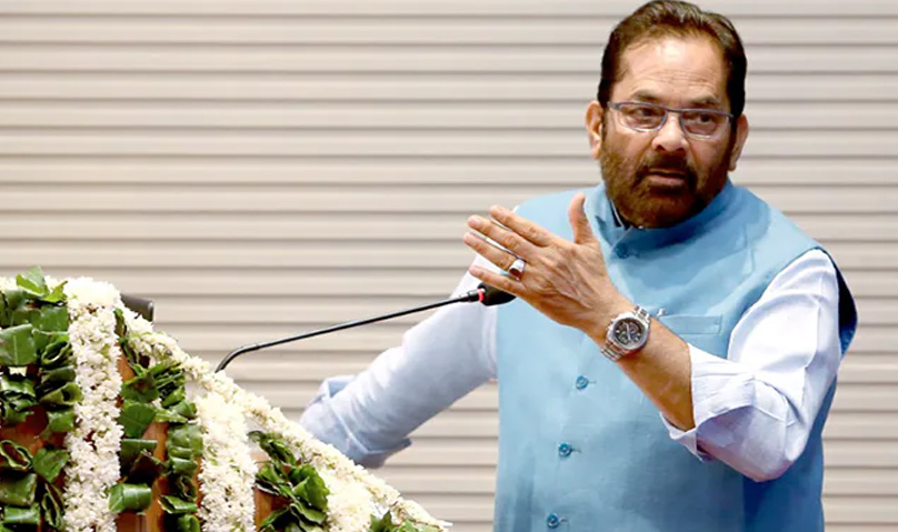 Population explosion not problem of any religion: Mukhtar Abbas Naqvi