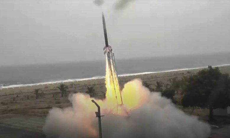 India's first privately built rocket, Vikram-S, launched by ISRO