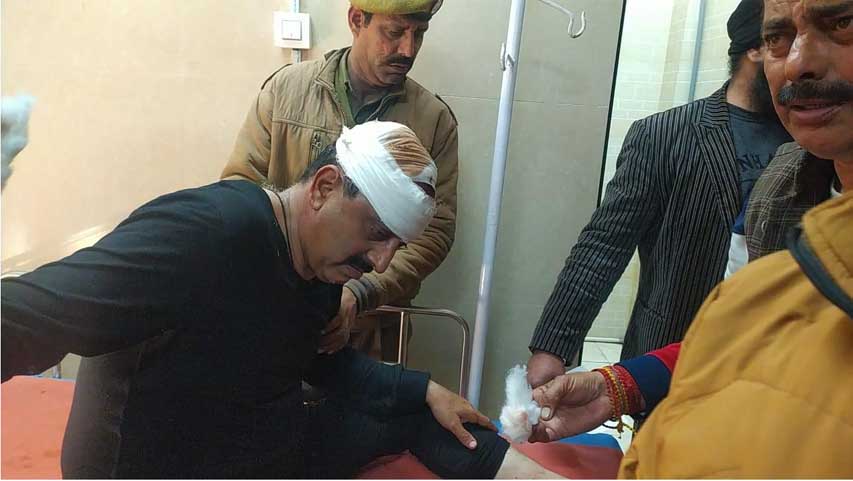 SHO Bishnah injured after being attacked by bovine smugglers