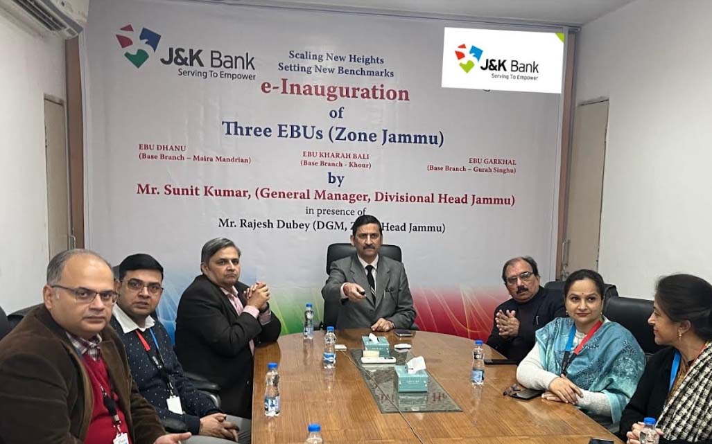 J&K Bank opens 3 Easy Banking Units in Jammu