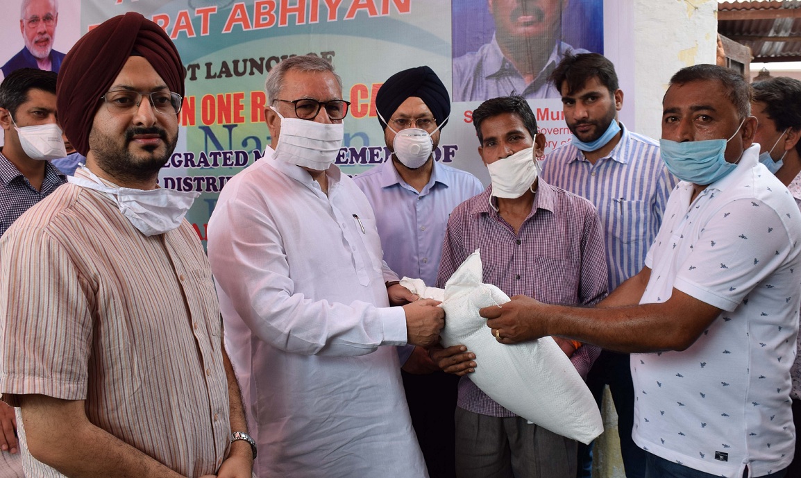 J&K Government rolls out 'One Nation, One Ration Card' on Pilot basis in Jammu