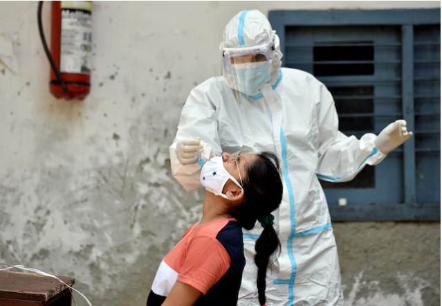 COVID-19: India logs 18,815 fresh cases, 38 deaths in last 24 hours; active cases jump to 1,22,335