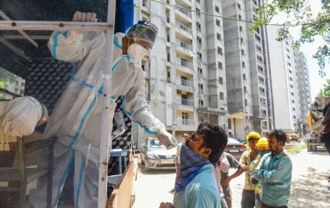 India records over 67,000 COVID-19 cases,published,059 deaths in a day; tally crosses 32-lakh mark