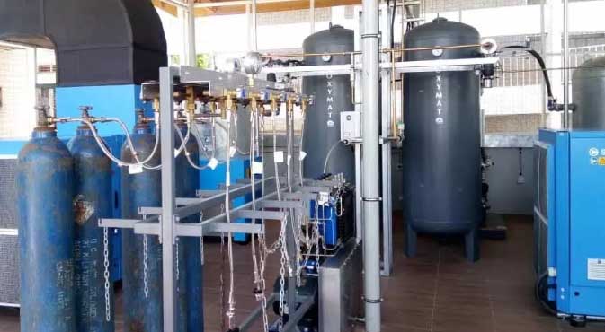 Presently under Govt control, Pvt Oxygen plant at Udhampur works ceaselessly to feed premier hospitals