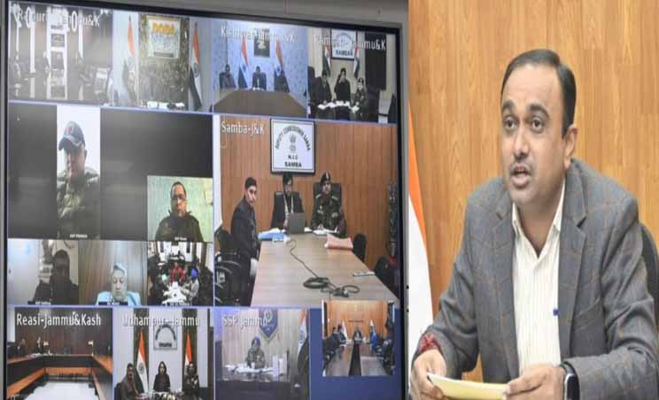 Div Com Jammu reviews arrangements for conduct of JKSSB exam