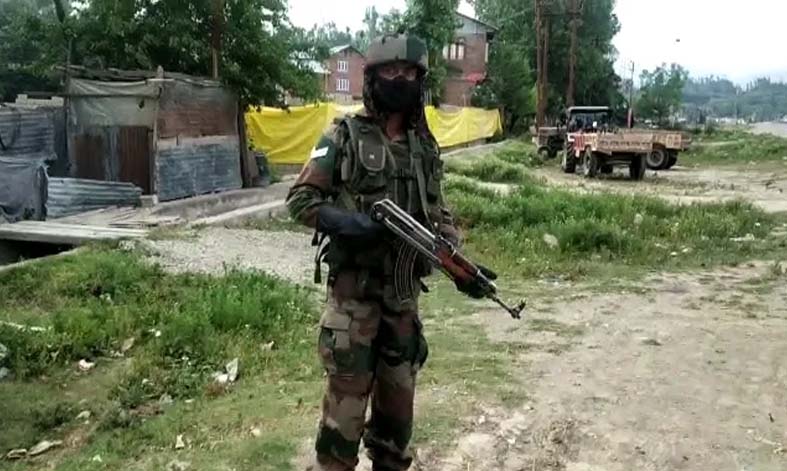 2 terrorists kileld by security forces in Jammu and Kashmir's Shopian; AK rifle, pistol seized
