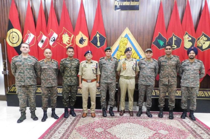 J&K Police, Army discuss operational, Security Measures
