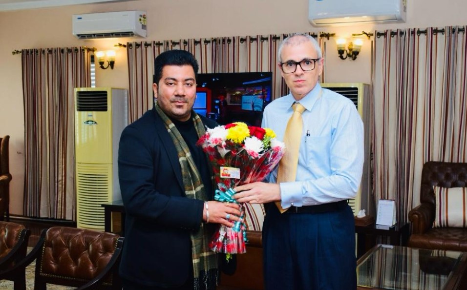 Abhinav Anand holds Productive Discussion with CM Omar Abdullah On Trader and Industry Issues