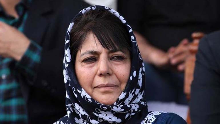 BJP disrespected tri-colour which is epitome of peaceful co-existence :Mehbooba