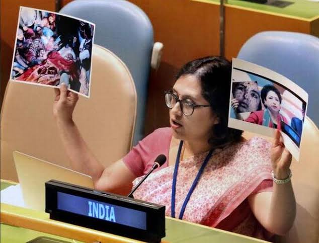 Pakistan exporting terror, stifling women's voice: Indian envoy at UNSC 