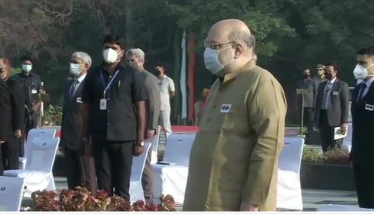 Amit Shah pays tribute to police personnel, says Police forces being modernised to tackle new challenges of security, crime