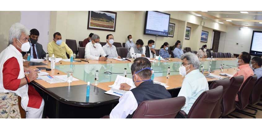 Lt Governor takes a comprehensive review of PMDP projects