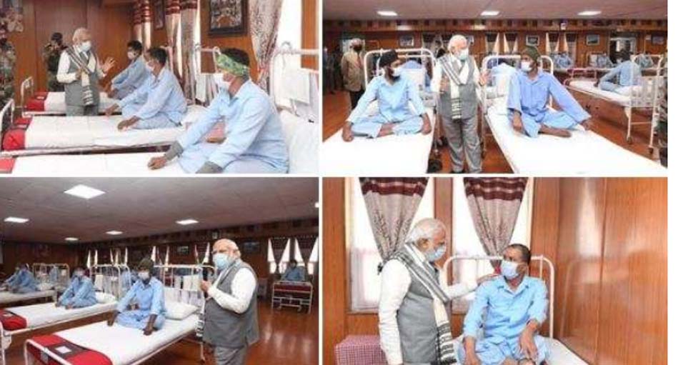 Our country will never bow down to any world power: PM Modi tells soldiers injured in Galwan clash