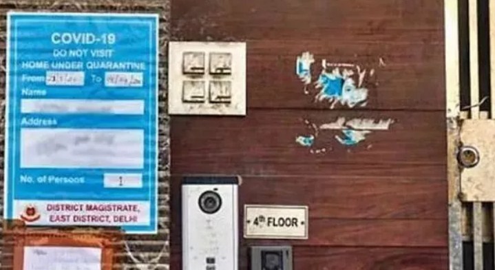 Posters should not be affixed outside homes of COVID patients: Supreme Court