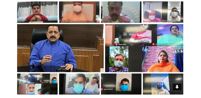 Dr Jitendra Singh reviews COVID management in 6 districts of Udhampur constituency