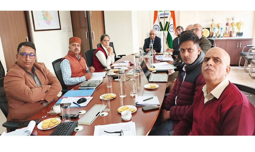 PCCF for expediting Forest Resource Inventory exercise in J&K