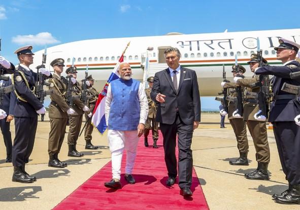 Solutions to problems can't come from battlefields; dialogue & diplomacy only way: PM Modi in Croatia