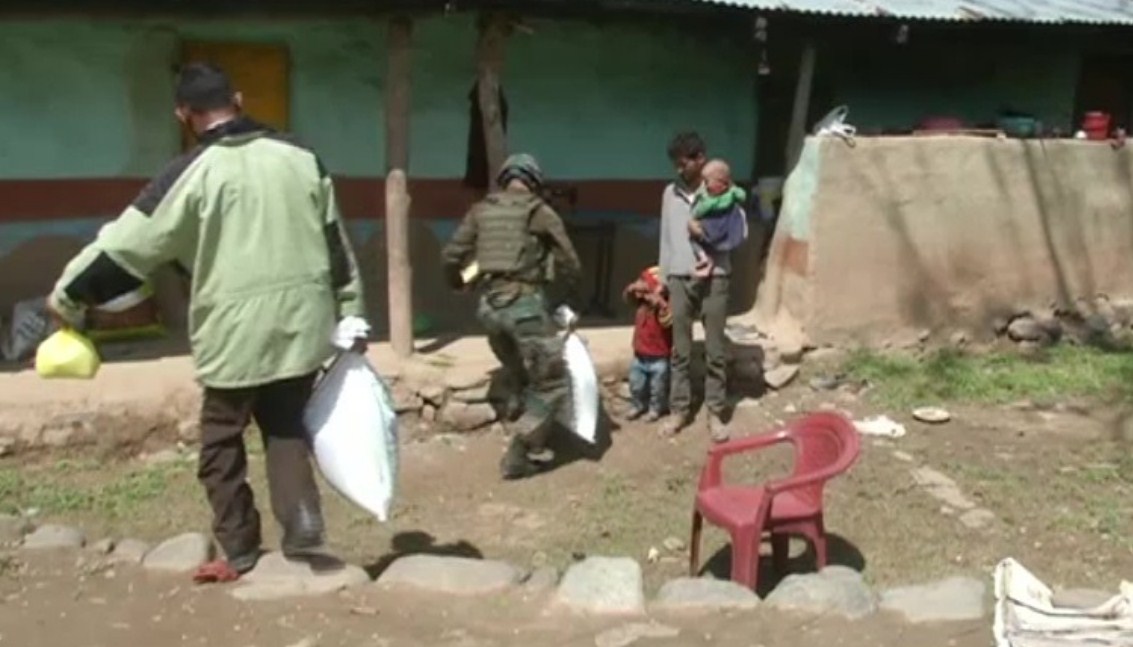 COVID-19 lockdown: Indian Army distributes free ration to needy in J-K's Poonch