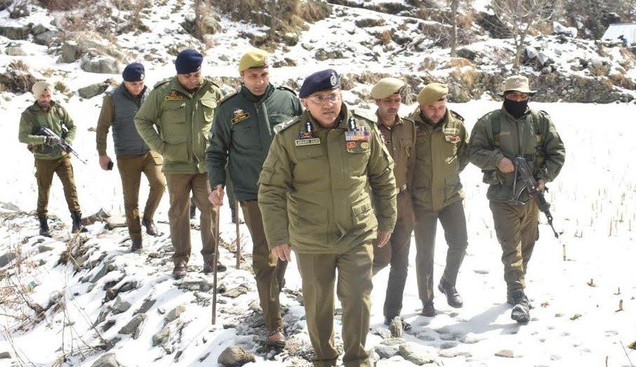 ADGP Jammu visits District Poonch to Review Security, Crime, & Election Preparedness