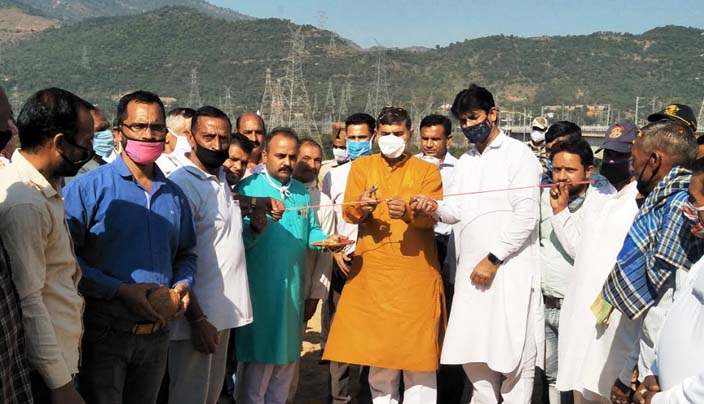 Kathar Ponthal road will solve problem of many villages : Jugal Kishore MP 
